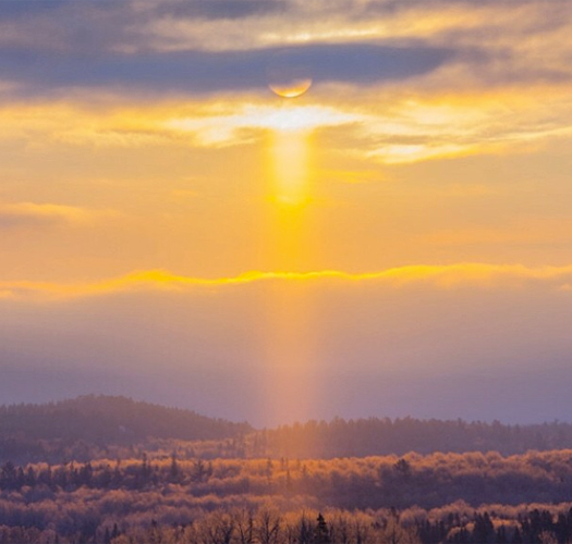 "Ontario as seen by @gregsacco: "A gorgeous sunrise seen off the side of Watson Road - Echo Bay, Ontario" #DiscoverOntario"