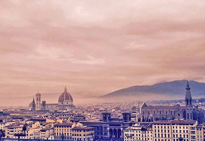 Florence, Italy is high up on the dream vacation list for so many people, and with views like this, we know why!