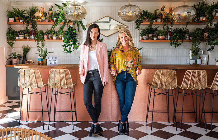 The June Motel's April Brown and Sarah Sklash
