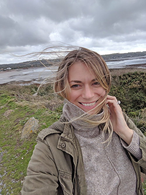 Windy day on Guernsey
