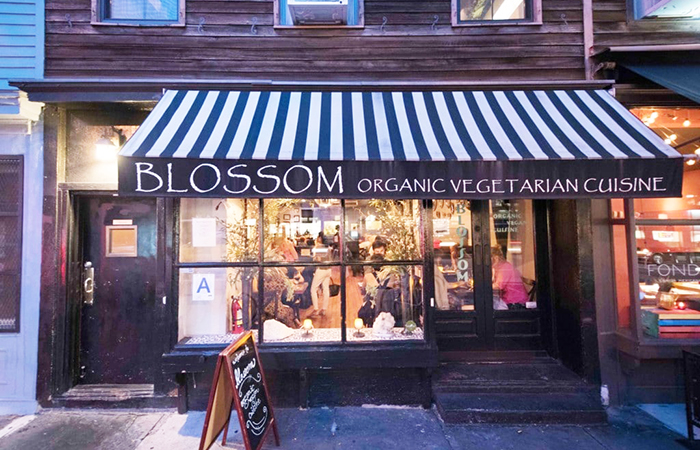Vegetarian travel: Blossom on Ninth.