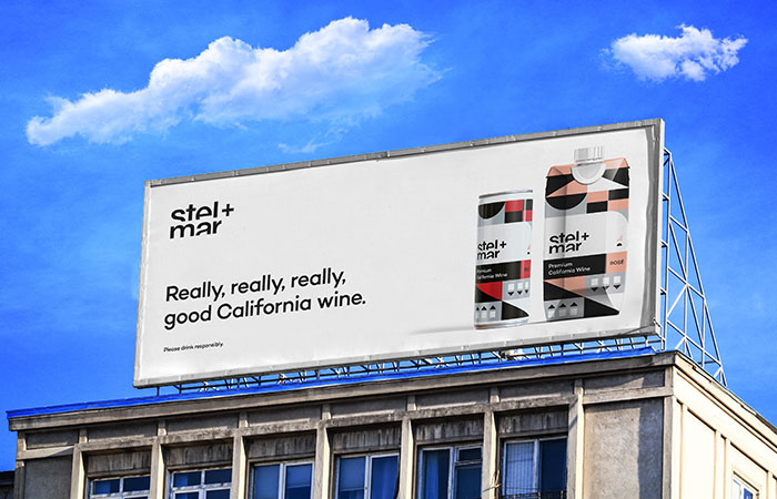stel+mar wine sign