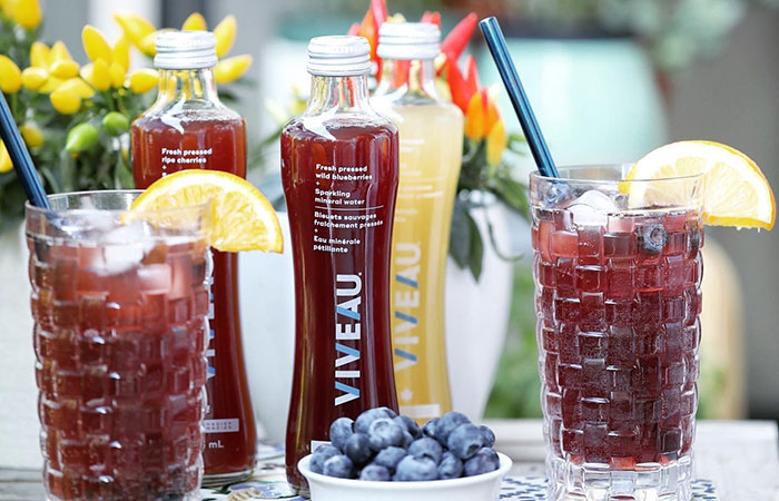 Tastes of fall: VIVEAU's sparkling beverage will transport you to Nova Scotia in one sip.
